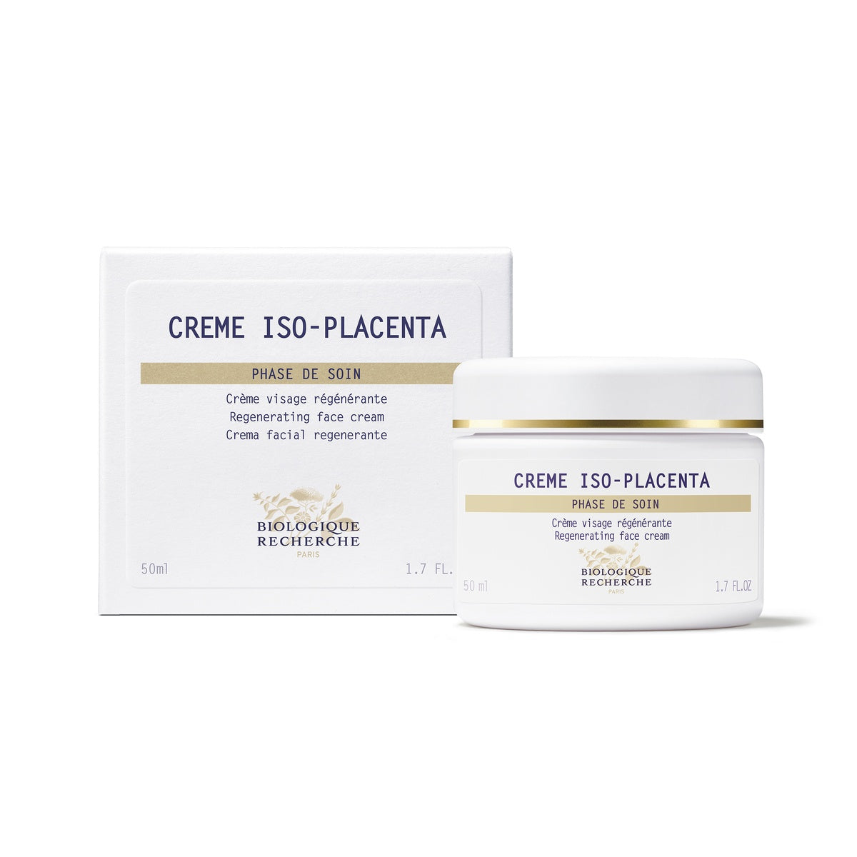 Creme  ISO-PLACENTA 50ml – Biologique Recherche – Regenerácia pre pleť po akné a estetických zákrokoch - Bratislava