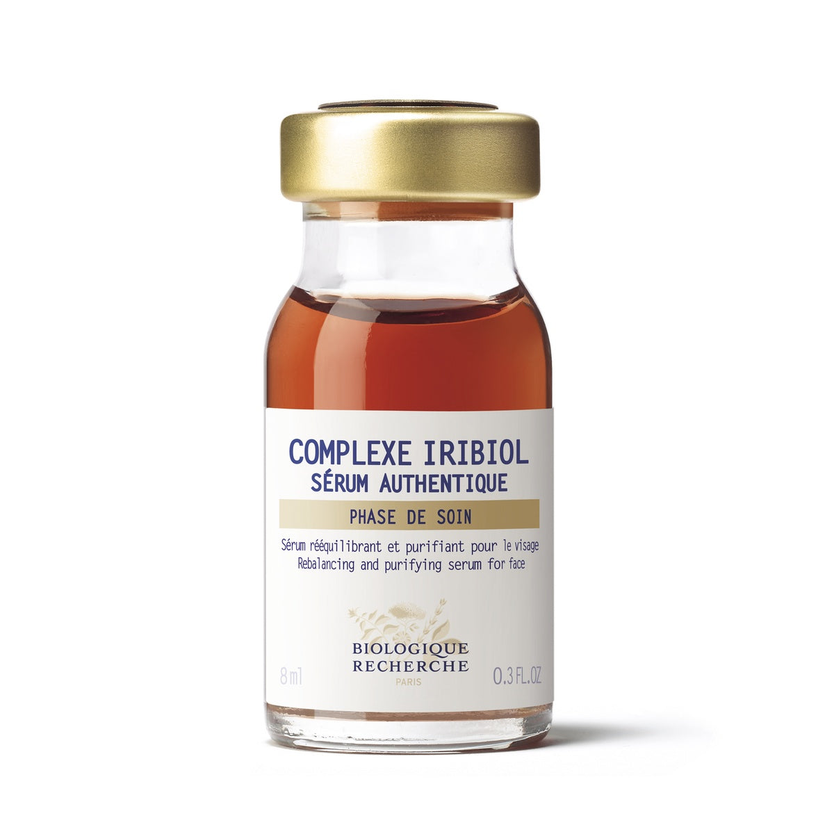 COMPLEXE IRIBIOL SERUM AUTHENTIQUE 8 ml 8ml – Complexe Iribiol Serum Authentique – sérum regulujúce maz – Biologique Recherche