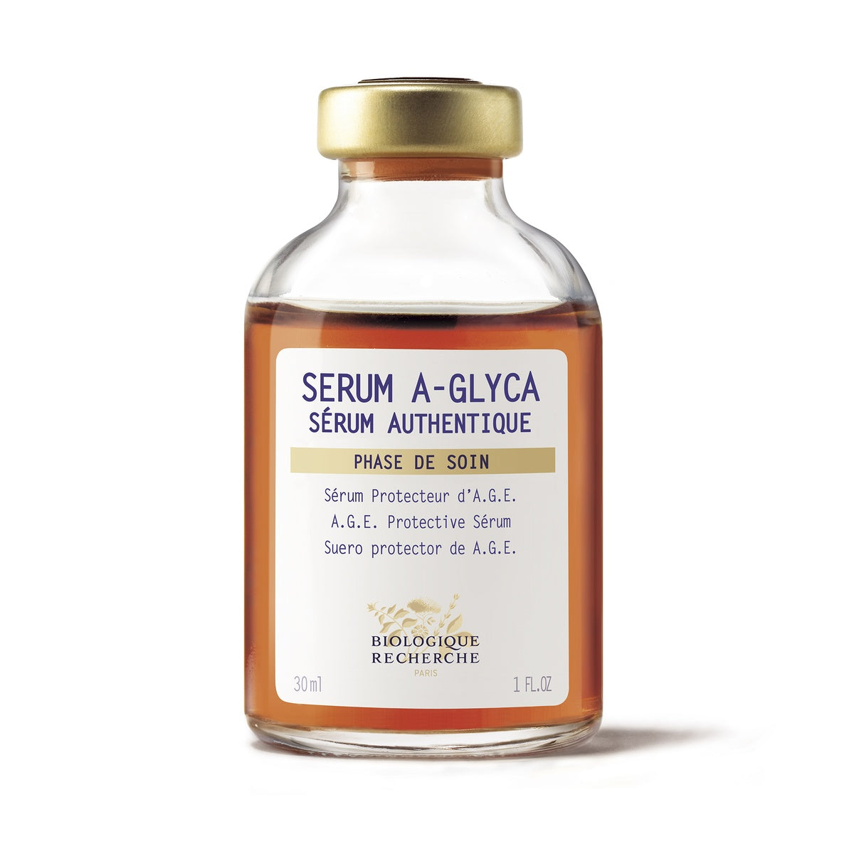 SERUM A-GLYCA SERUM AUTHENTIQUE 30ml 30ml – Serum A-Glyca Serum Authentique – anti-glykačné a anti-vráskové sérum – Biologique Recherche